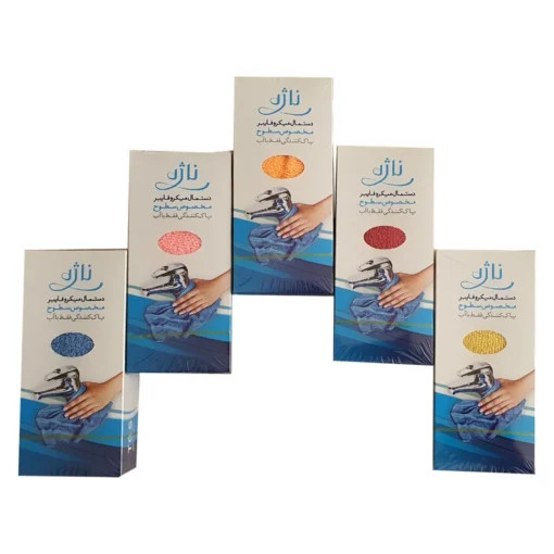 دستمال میکروفایبر مخصوص سطوح مدل Surface Cleaning برند ناژه اصل